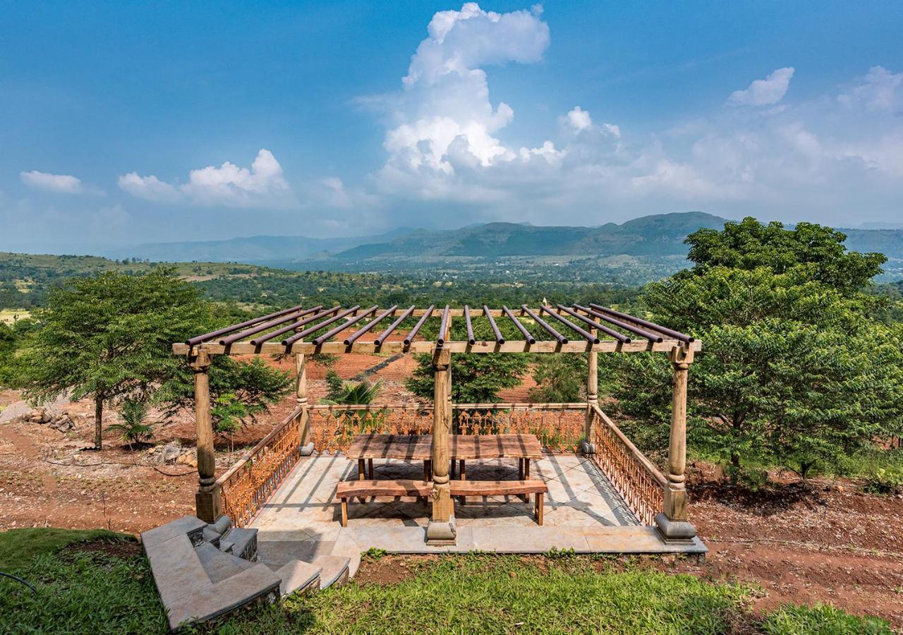 Saffronstays Niramay, Torna-Rajgad - Rustic Pool Villa With A Gazebo And Great Forest Views Marg Asni Exterior foto
